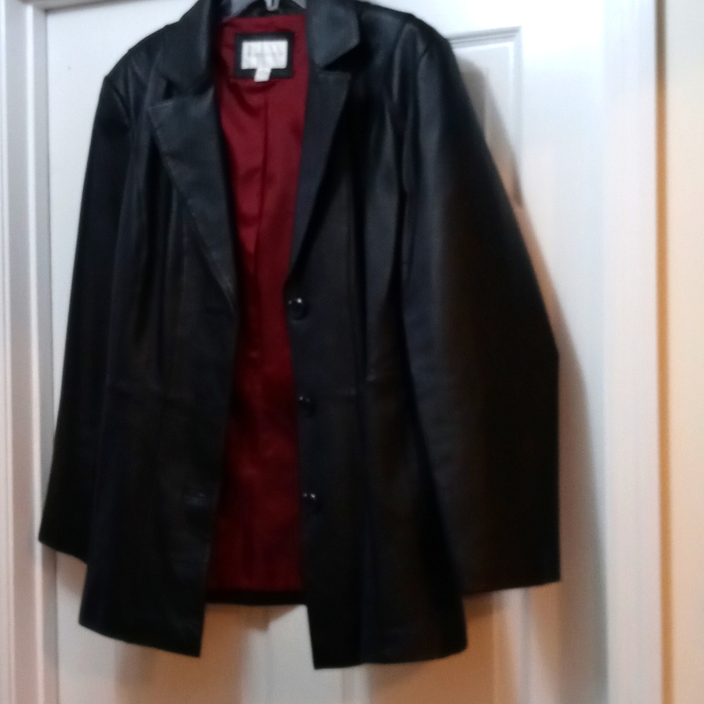Worthington xl leather jacket